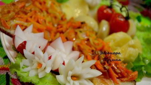 жареная камбала