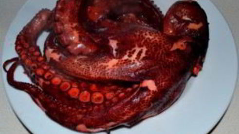 жареные осьминоги