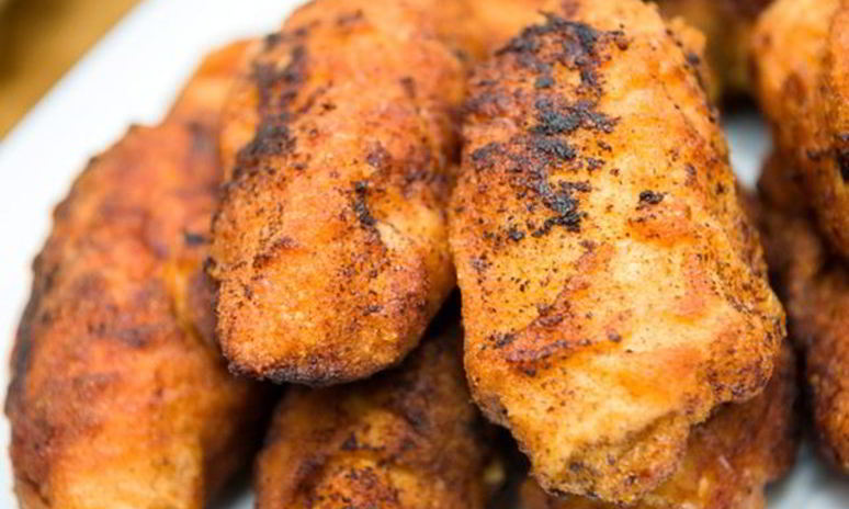 Рецепт фаршированного куриного шашлыка в кляре