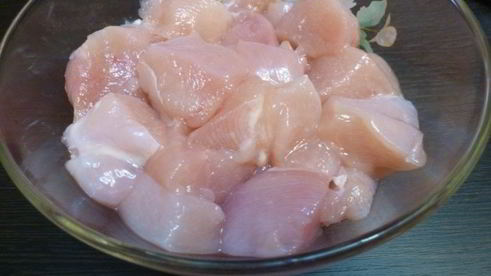 куриный шашлык в ореховом маринаде