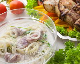 Маринад для шашлыка из свинины на кефире