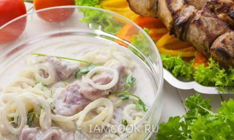 Рецепт маринада для шашлыка из свинины на кефире