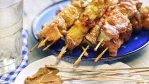 овощной шашлык в кляре