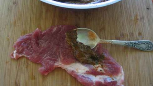 шашлычки из свинины фаршированные