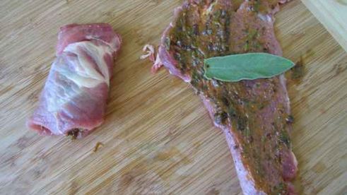 шашлычки из свинины фаршированные