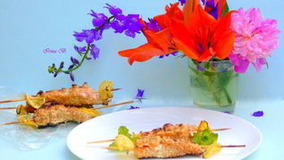 Шашлычок из лосося