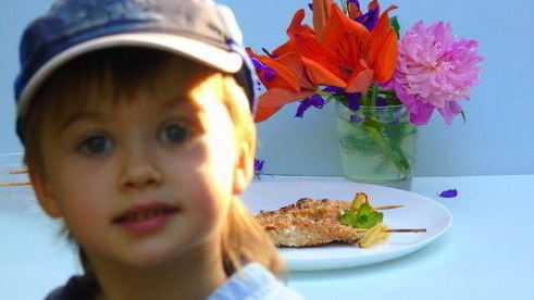 шашлычок из лосося