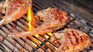 Шашлык из баранины на ребрышках