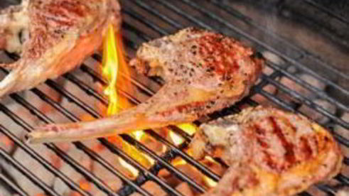 шашлык из баранины на ребрышках