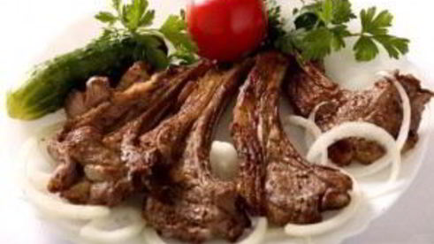 шашлык из баранины на ребрышках
