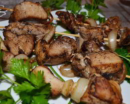 Шашлык из духовки