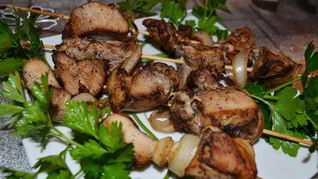 Шашлык из духовки