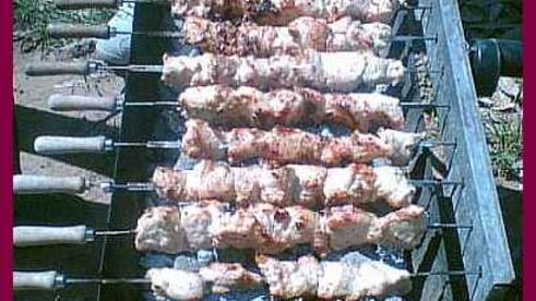 шашлык из индейки