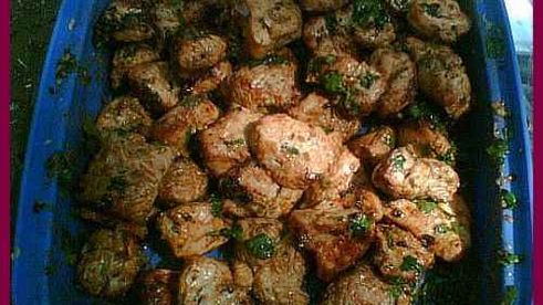 шашлык из индейки