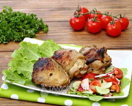 Шашлык из куриных бедрышек