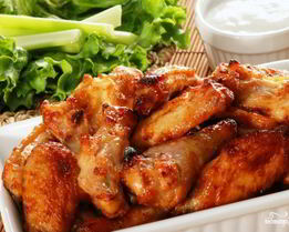 Шашлык из куриных крылышек