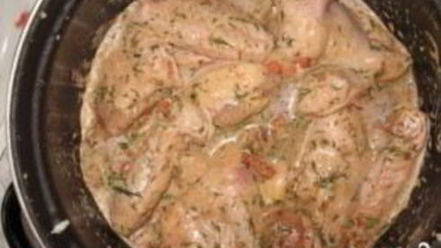 шашлык из куриных крылышек