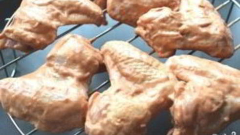 шашлык из куриных крылышек