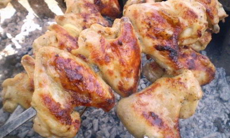 Рецепт шашлыка из курицы в кефире