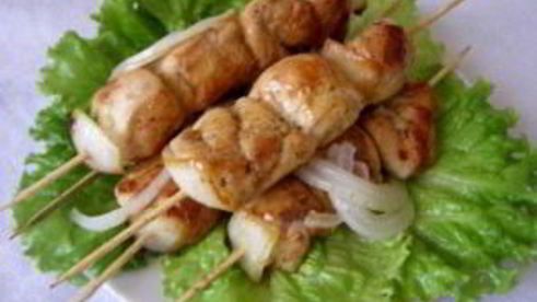 шашлык из курицы в мультиварке