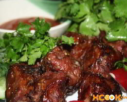 Шашлык из лопатки