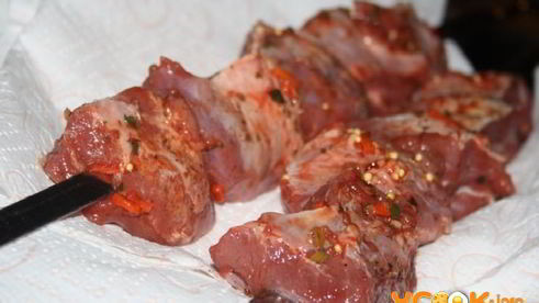 шашлык из лопатки