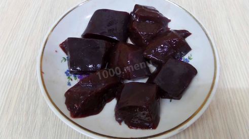 шашлык из печени