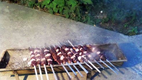 шашлык из печени