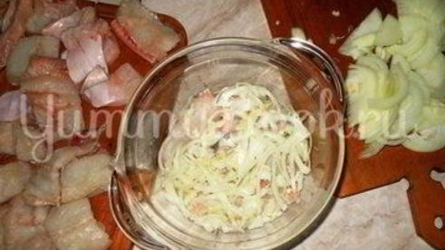 шашлык из сома в микроволновой печи