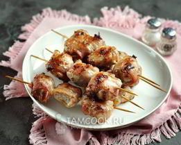 Шашлык из свинины на сковороде