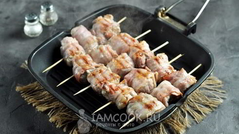 шашлык из свинины на сковороде