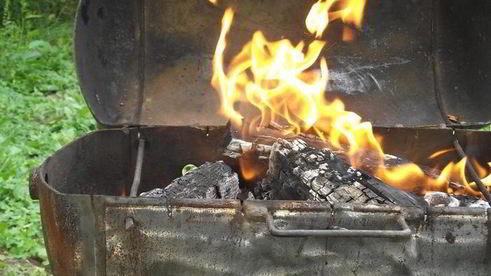 шашлык из свинины с овощами в луковом маринаде