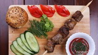 Шашлык из свинины с уксусом