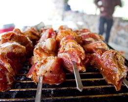 Шашлык из свинины в пряном маринаде