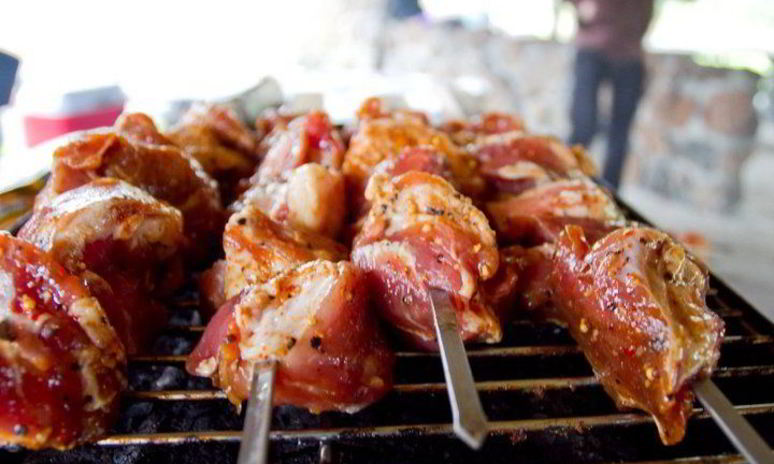 Рецепт шашлыка из свинины в пряном маринаде