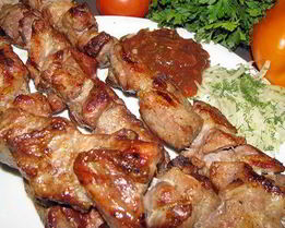 Шашлык из свинины в уксусе