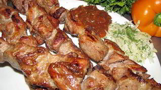 Шашлык из свинины в уксусе