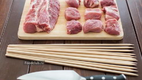 шашлык из свинины