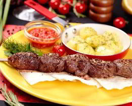 Шашлык из телятины без маринада