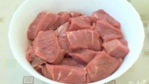 шашлык из телятины в кефире