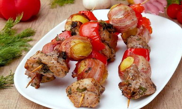 Рецепт шашлыка с картошкой