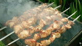 Шашлык свиной в луковом соке