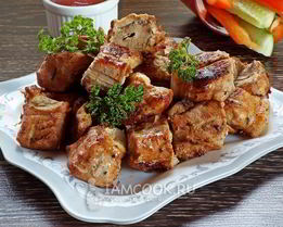 Шашлык в горчице