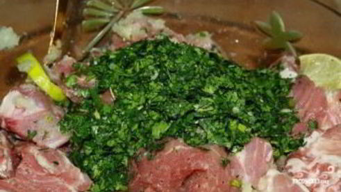 шашлык в гранатовом соусе