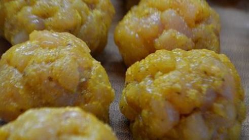 шашлыки из рубленного мяса с овощами