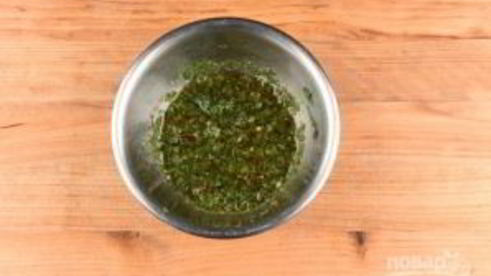 чимичурри стейк