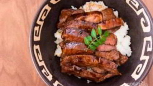 говяжий стейк в соусе терияки