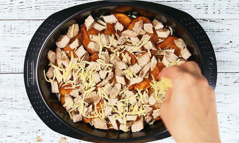 Рецепт картофельных начос со стейком