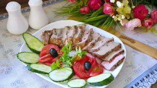 Перченый стейк по-французски