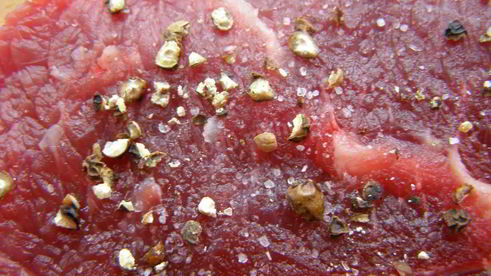 правильный стейк из говядины